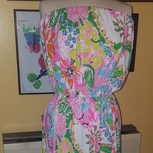 Lilly Pulitzer Target Strapless Dress